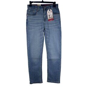 Levi's 514 Straight Fit Jeans Boys Size 14 Regular Adjustable Waist Denim NEW‎